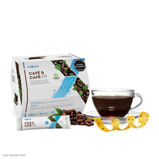 CAFÉ & CAFÉ FIT Caja 28 x 5 gr