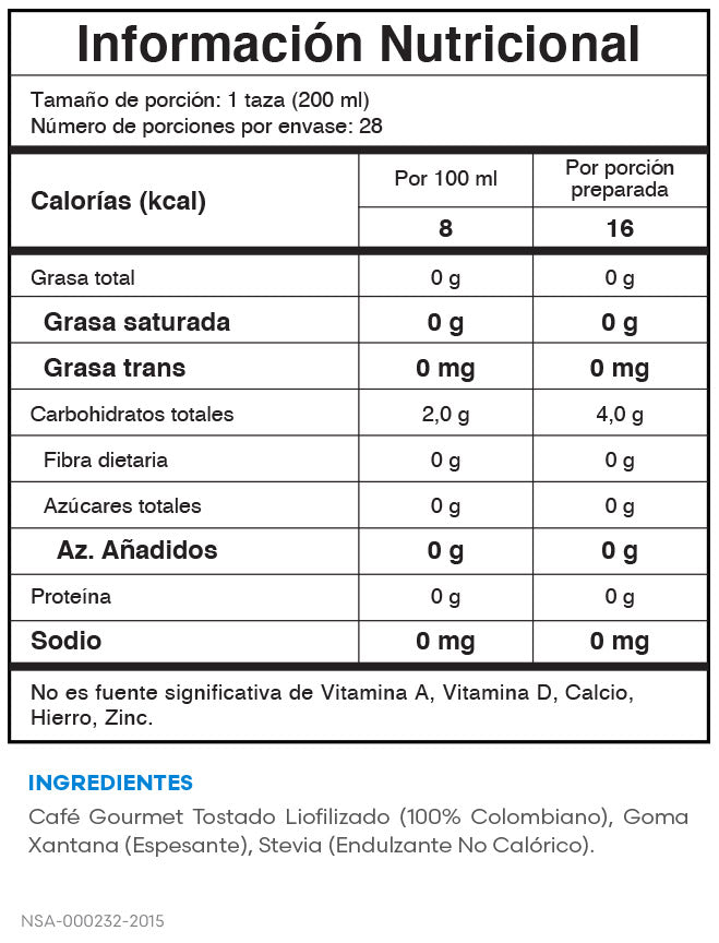 CAFÉ & CAFÉ FIT Caja 28 x 5 gr