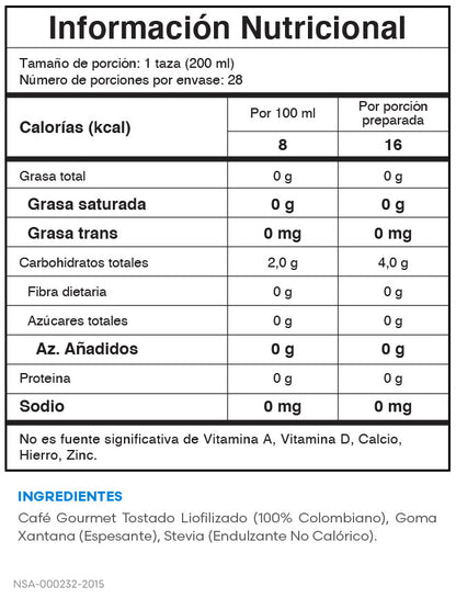 CAFÉ & CAFÉ FIT Caja 28 x 5 gr